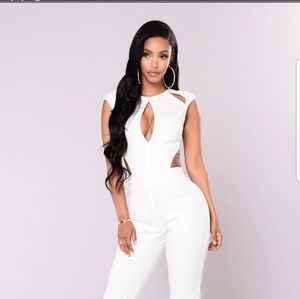Ivory jumpsuit